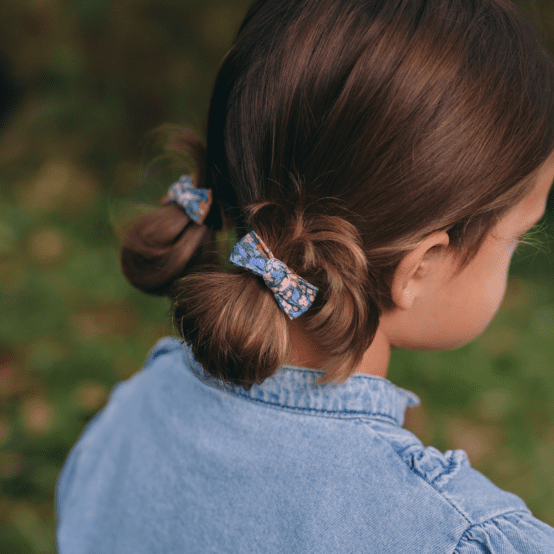 Elastiques Mousse Petit Noeud monet lilas