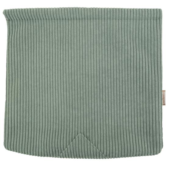Rabat besace carré grand velours côtelé lichen