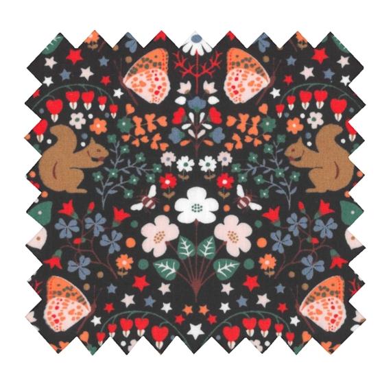 Coupon tissu 1 m casse noisette