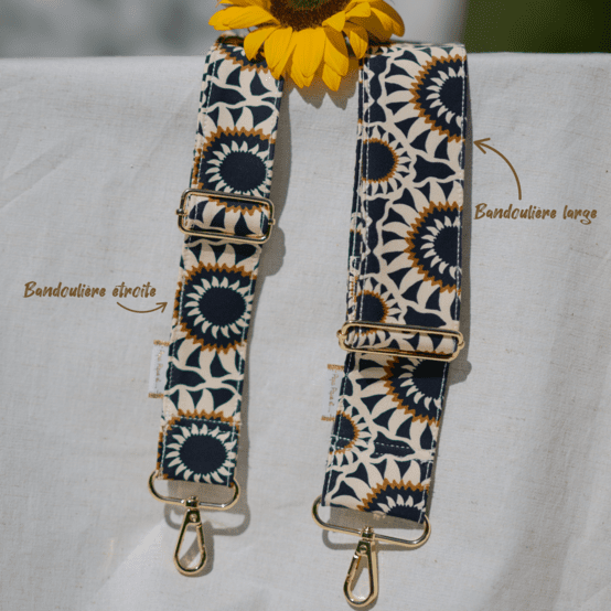 Bandoulière large attrape soleil