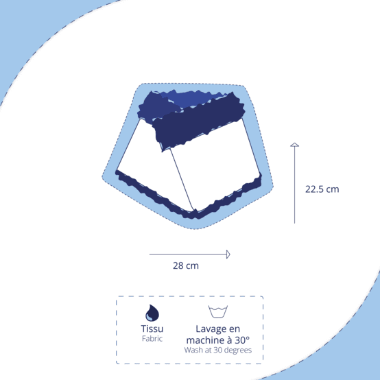 Echarpe tube enfant ballet merveilleux