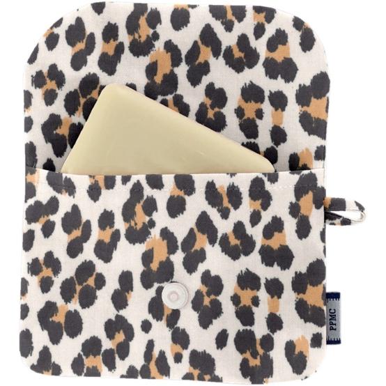 Pochette Savon leopard