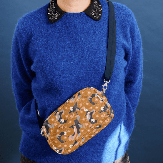 Pochette banane coton d'or