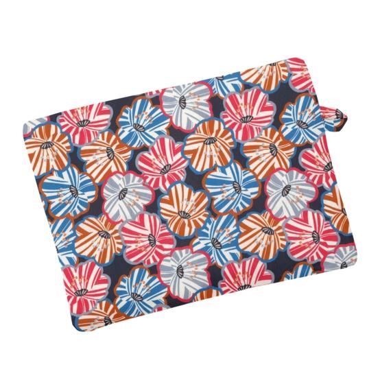 Sac tote bag pliable anémones rayées