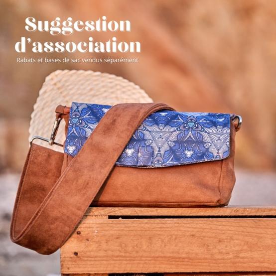 Base sac compagnon  suédine fauve