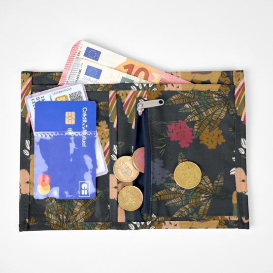 Portefeuille compact eden indien