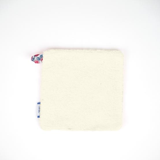 Carré Démaquillant Lavable rose grenadine