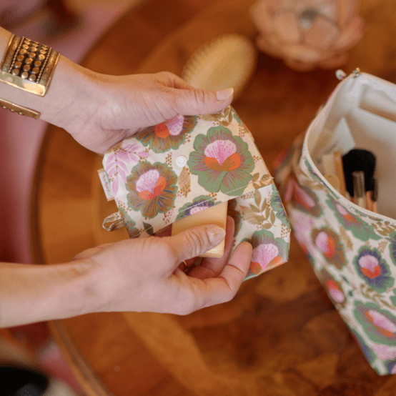 Pochette Savon fleur de thé