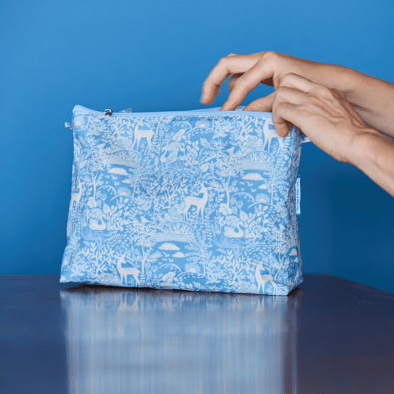 Trousse de toilette toile de biche