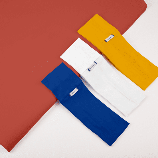 Bandeaux jersey bleu navy