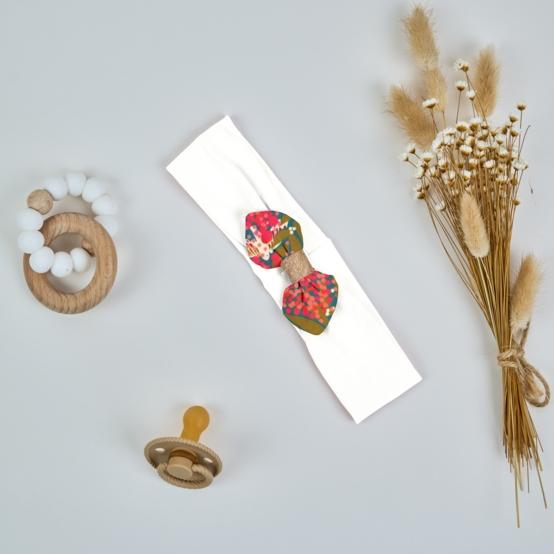 Bandeau jersey bébé noeud ballet merveilleux