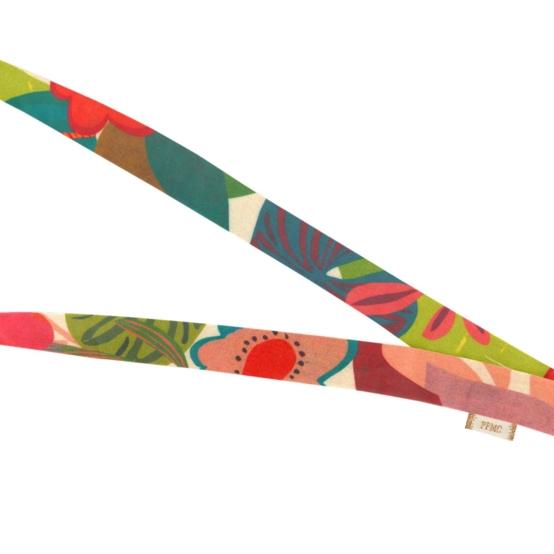 Porte-clés collier fleurs des iles