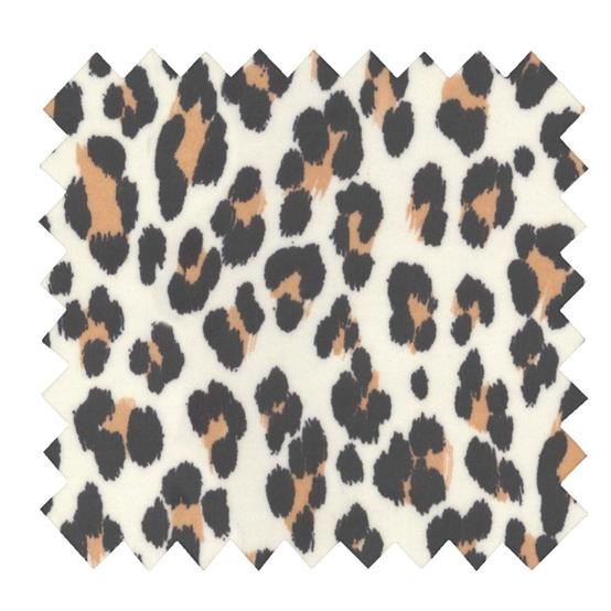 Coupon tissu enduit de 35cm  leopard