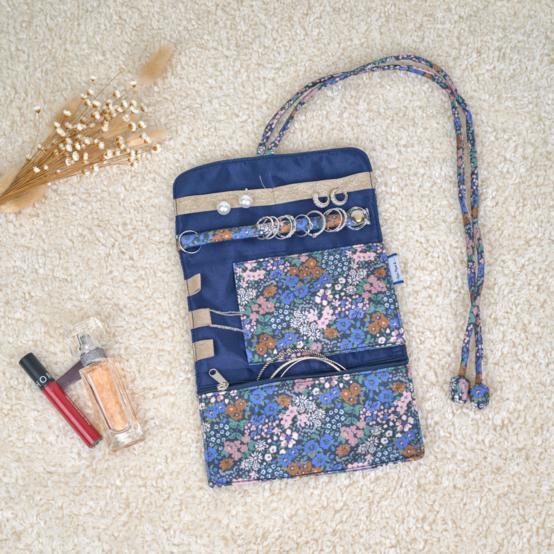 Pochette à bijoux monet lilas