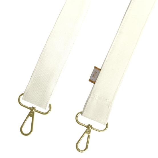 Bandoulière étroite ivoire