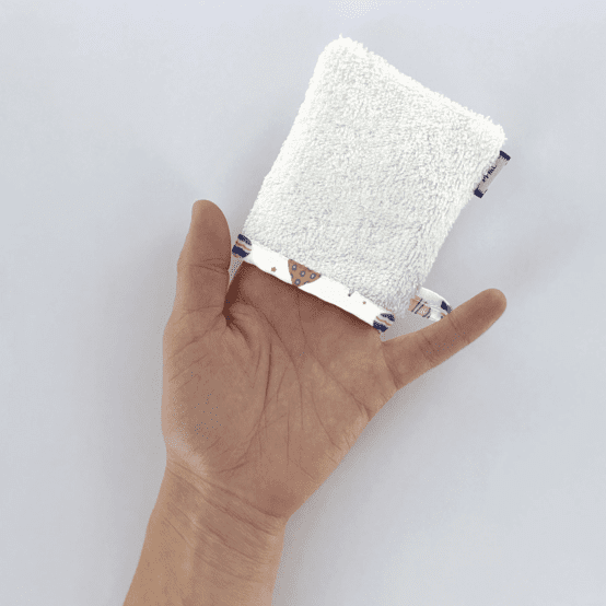 Mini-Gant Démaquillant montgolfiere