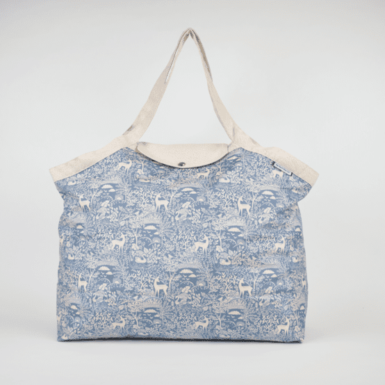 Sac cabas grand toile de biche