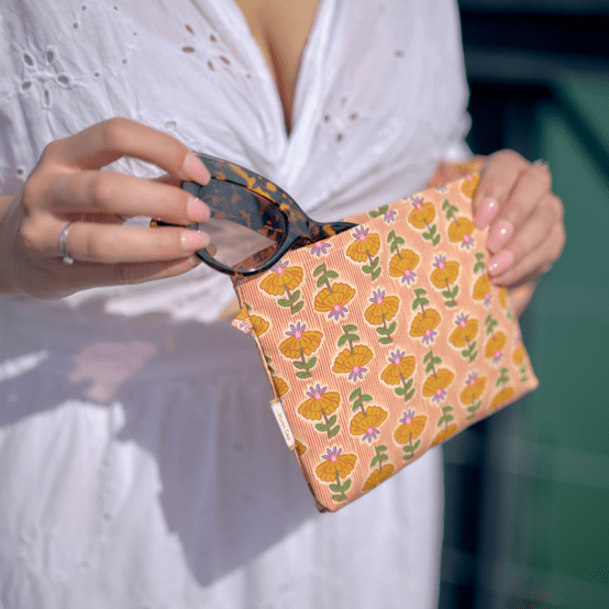 Mini pochette tissu shanti