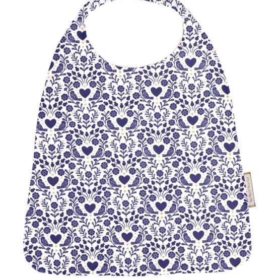 Serviette enfant élastique scandinavia bleu