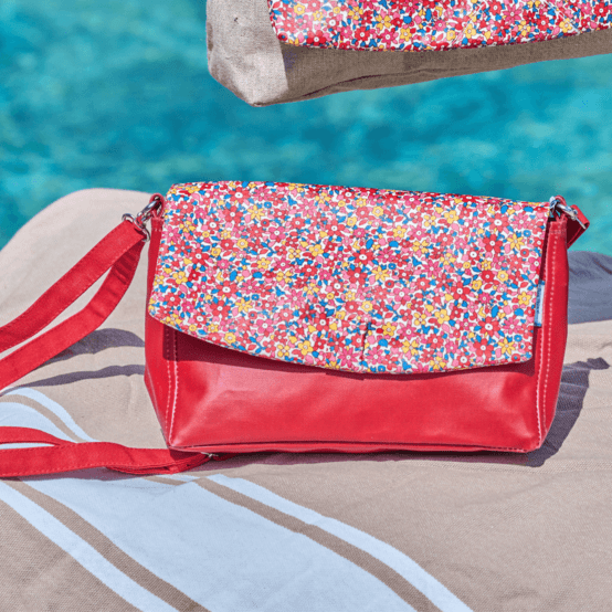 Rabat sac compagnon cocktail de fleurs