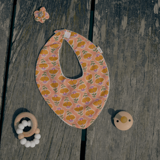 Bavoir bandana shanti