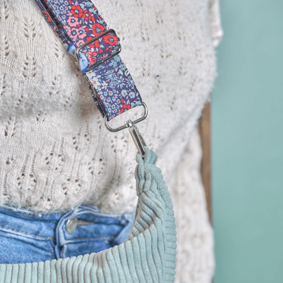 Bandoulière étroite jardin d'aurore