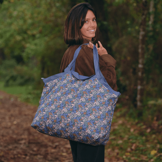 Sac cabas grand monet lilas