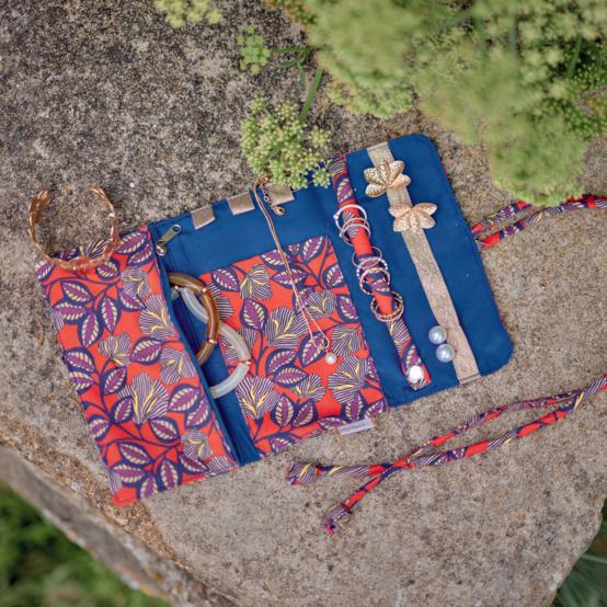 Pochette à bijoux calypso