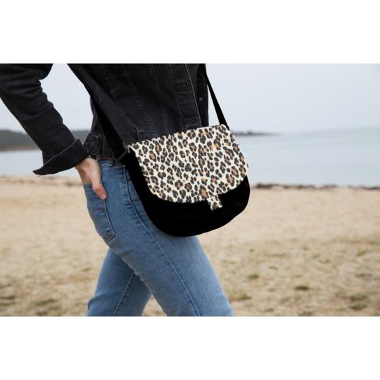 Rabat petite besace leopard