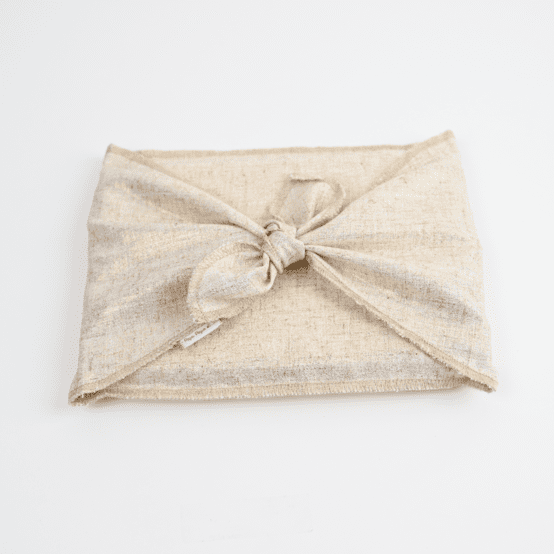 Fupochiki M (17.5 x 24 cm)  lin pailleté