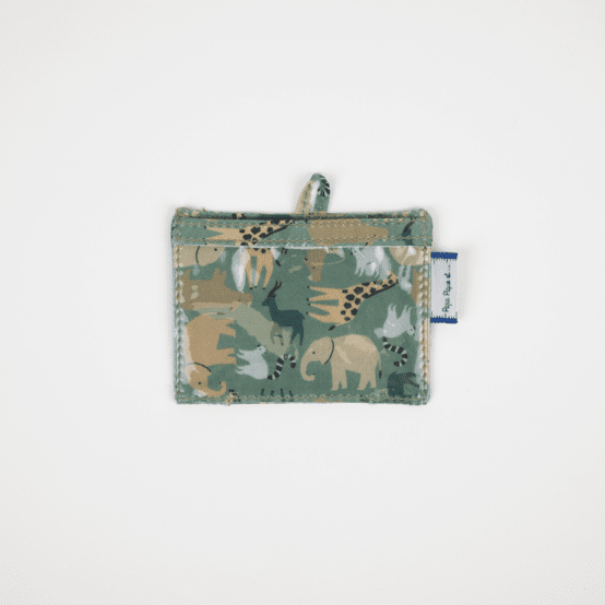 Porte badge safari kaki