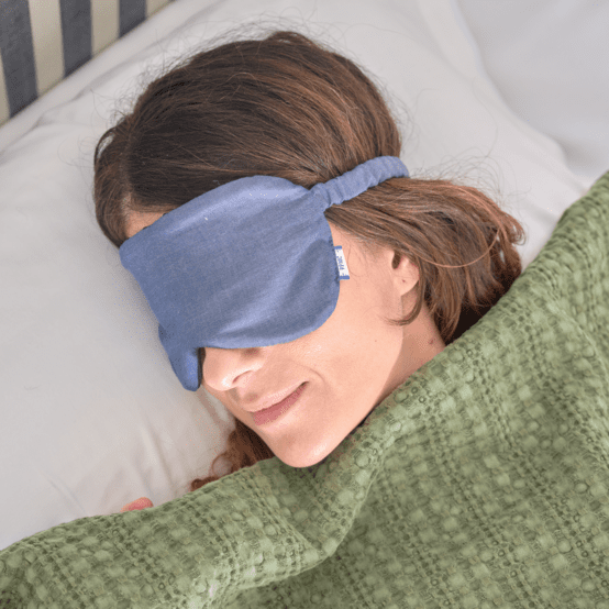 Masque de sommeil jean fin