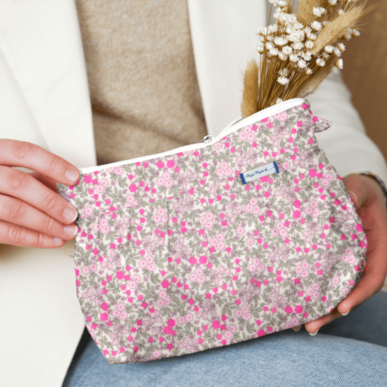 Pochette plissée serenade fluo