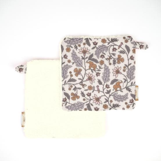 Carré Démaquillant Lavable rêve de jasmin