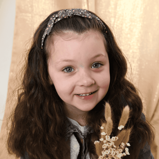 Serre-tête noeud seventies