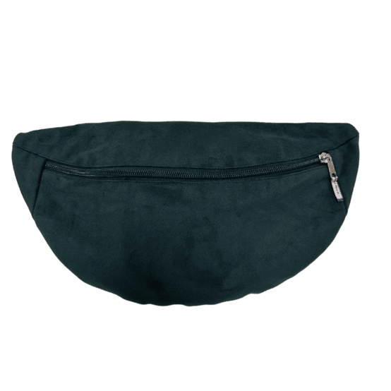 Sac banane suédine vert foncé