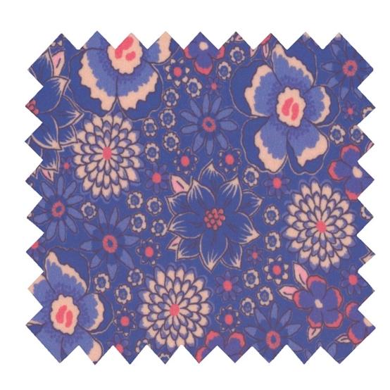 Coupon tissu enduit de 35cm  lavandula