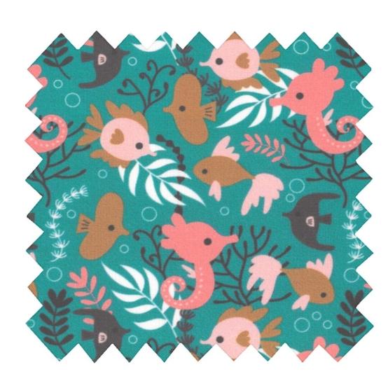 Tissu coton au mètre sous l'océan