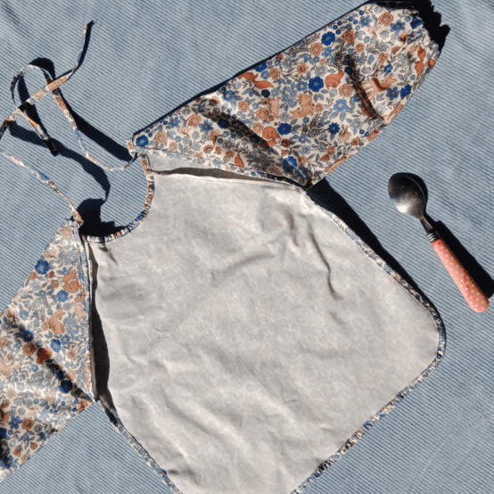 Bavoir manches comptine enchantée