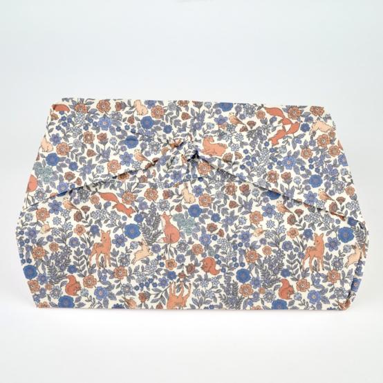 Furoshiki grand 73 x 73 cm comptine enchantée
