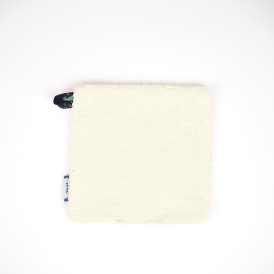 Carré Démaquillant Lavable jurassic dino marine