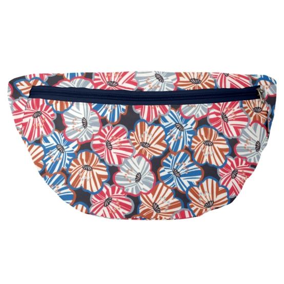 Sac banane anémones rayées