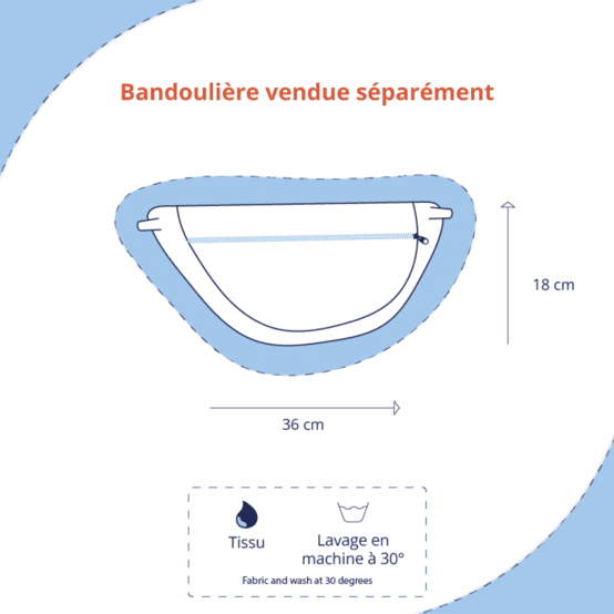 Sac banane serenade fluo