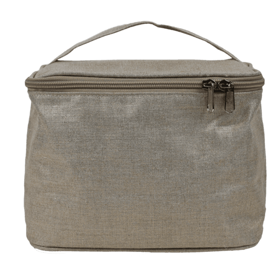 Vanity grand lin doré