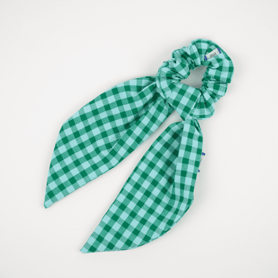 Foulchie court vichy vert menthe