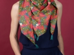Foulard pompon ballet merveilleux