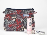 Mini pochette plissée jardin d'aurore