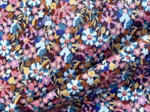 Tissu enduit épais au mètre bloom 70