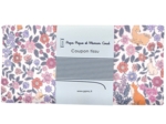 Coupon tissu 50 cm comptine enchantée rose