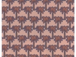 Coupon tissu 1 m palmeraie